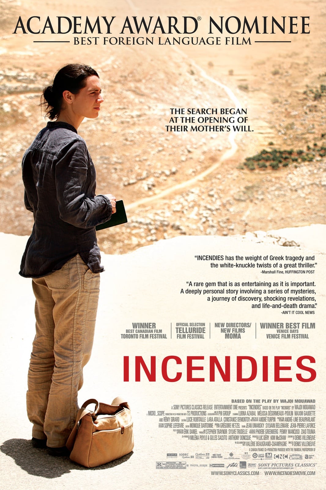 Incendies - Cover