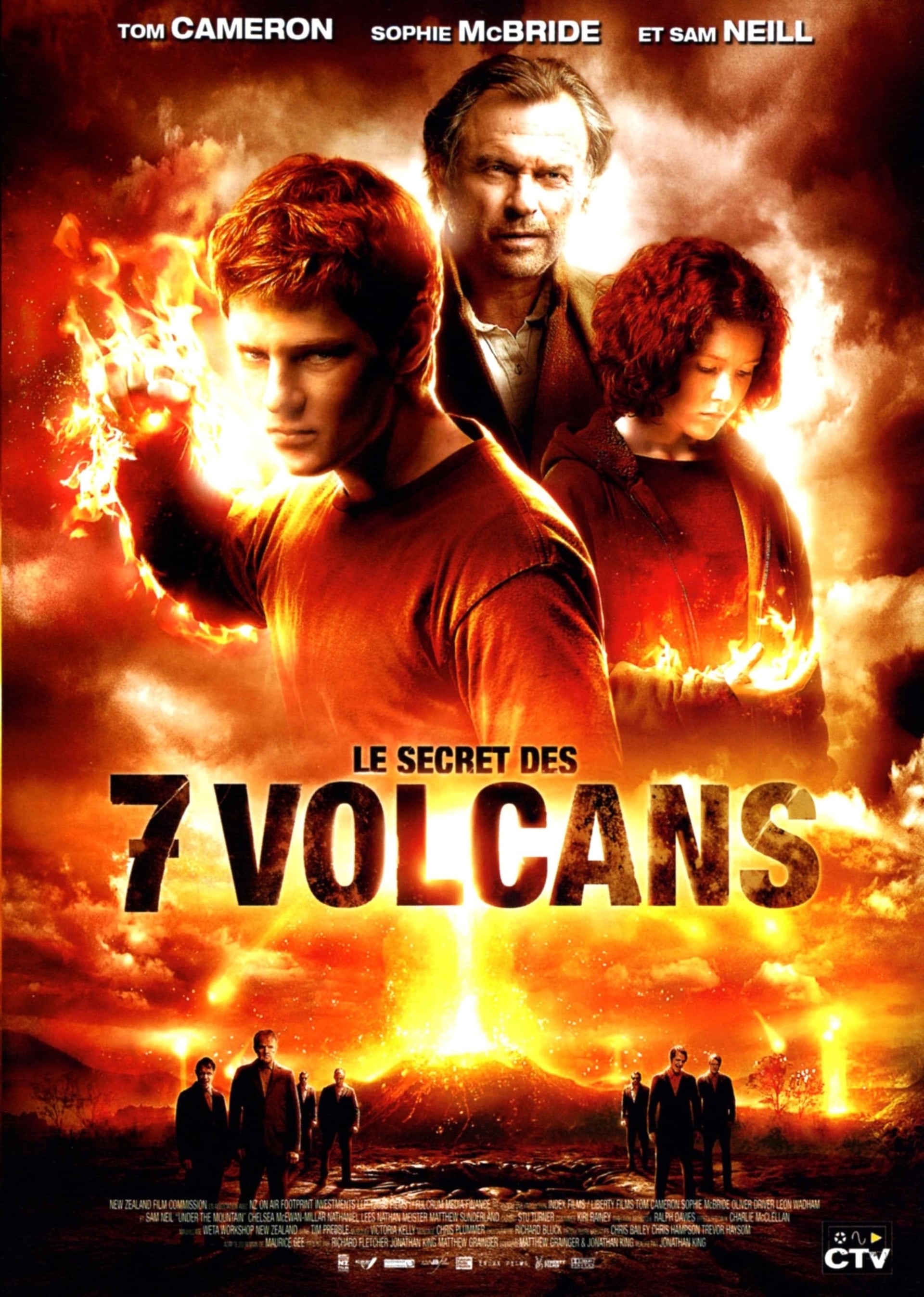 Le Secret des 7 volcans - Cover