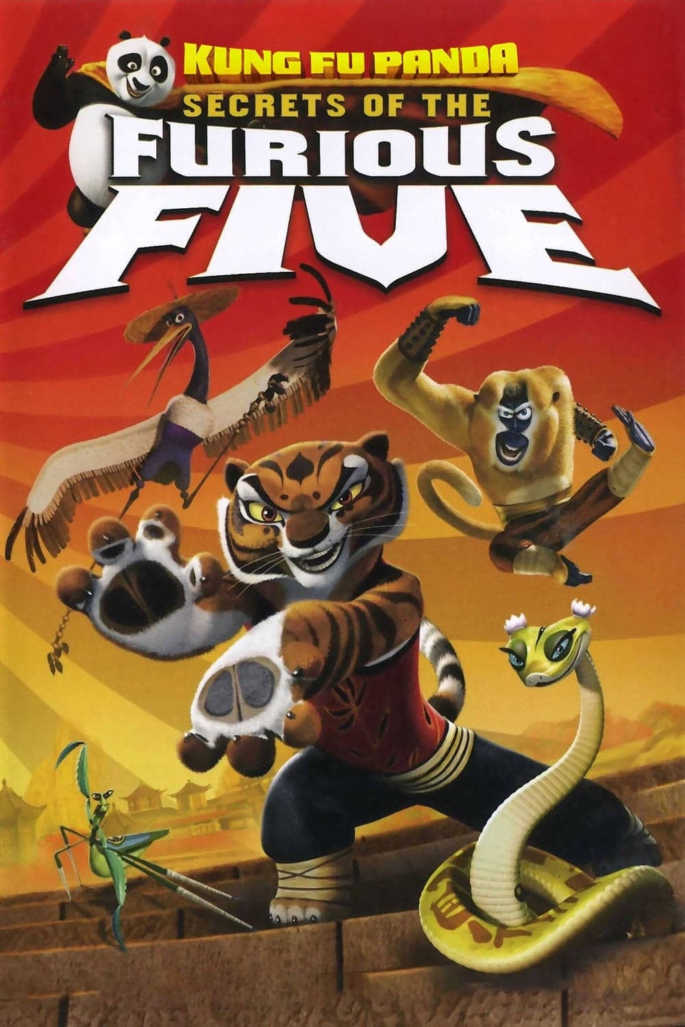 Kung Fu Panda: Secrets of the Furious Five - Cover