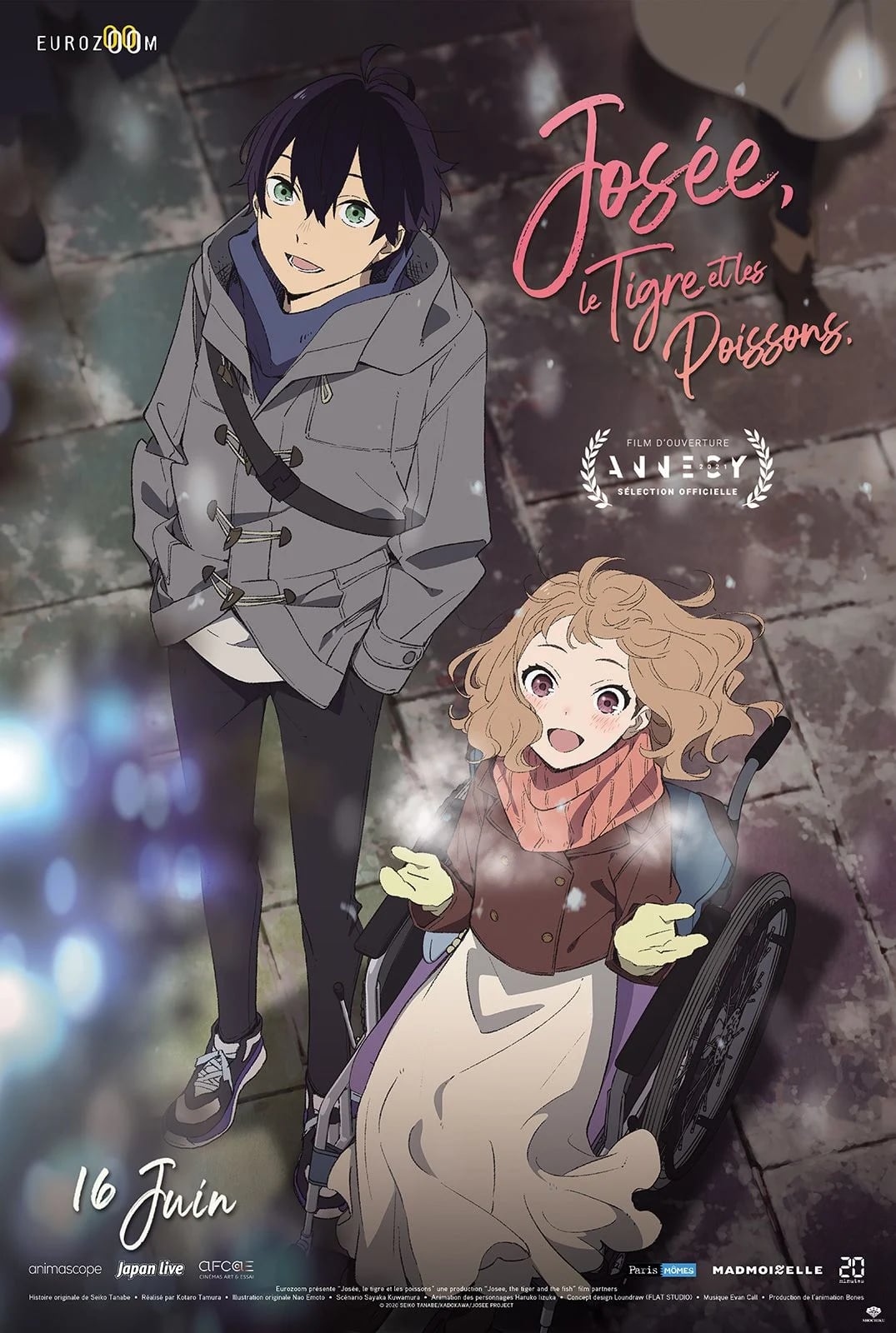 Josée, le tigre et les poissons - Cover