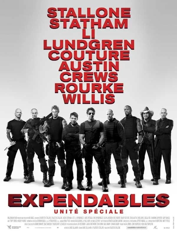 Expendables : unité spéciale - Cover