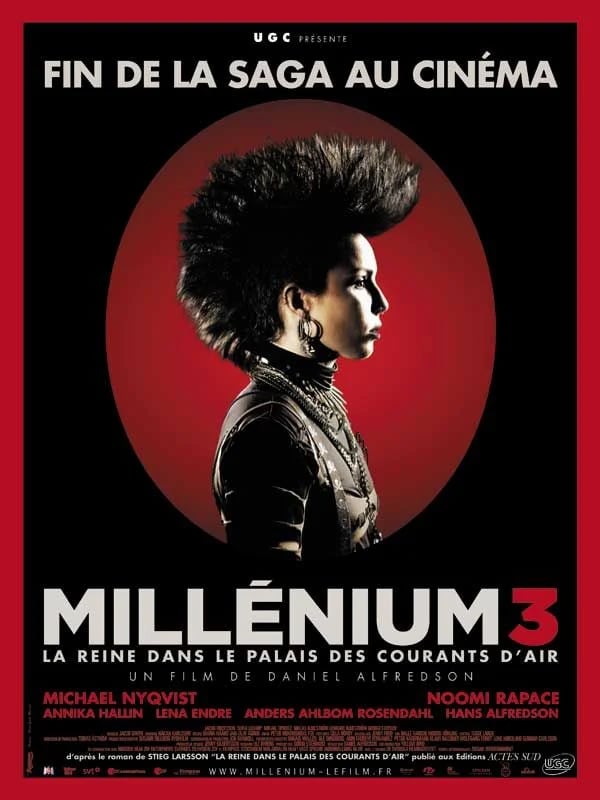 Millénium 3 - La Reine dans le palais des courants d'air - Cover