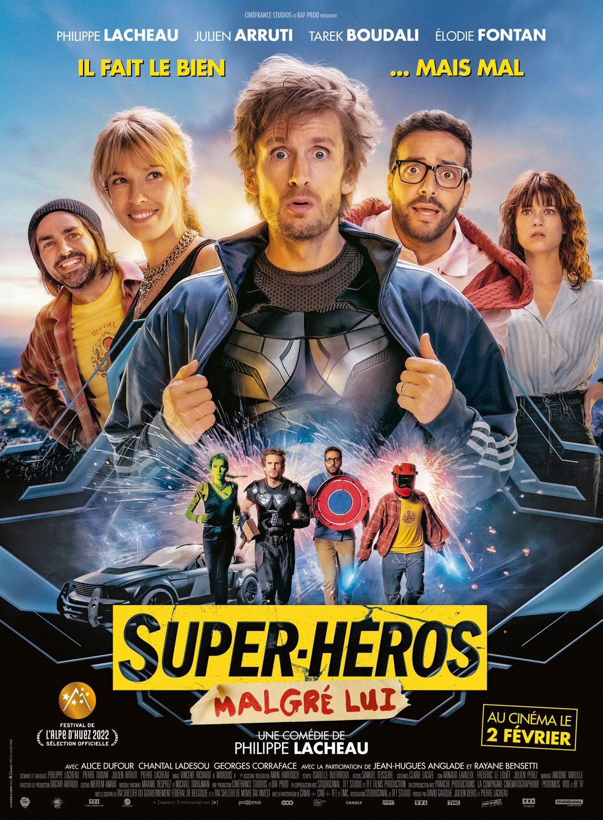 Super-héros malgré lui - Cover