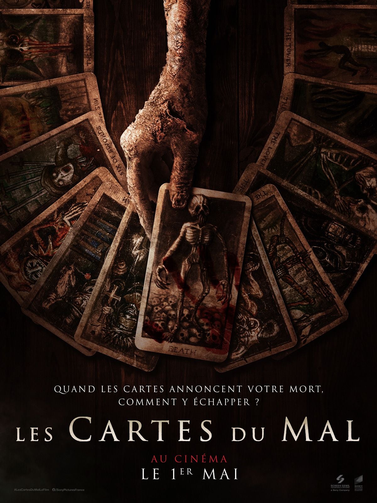 Les Cartes du mal - Cover