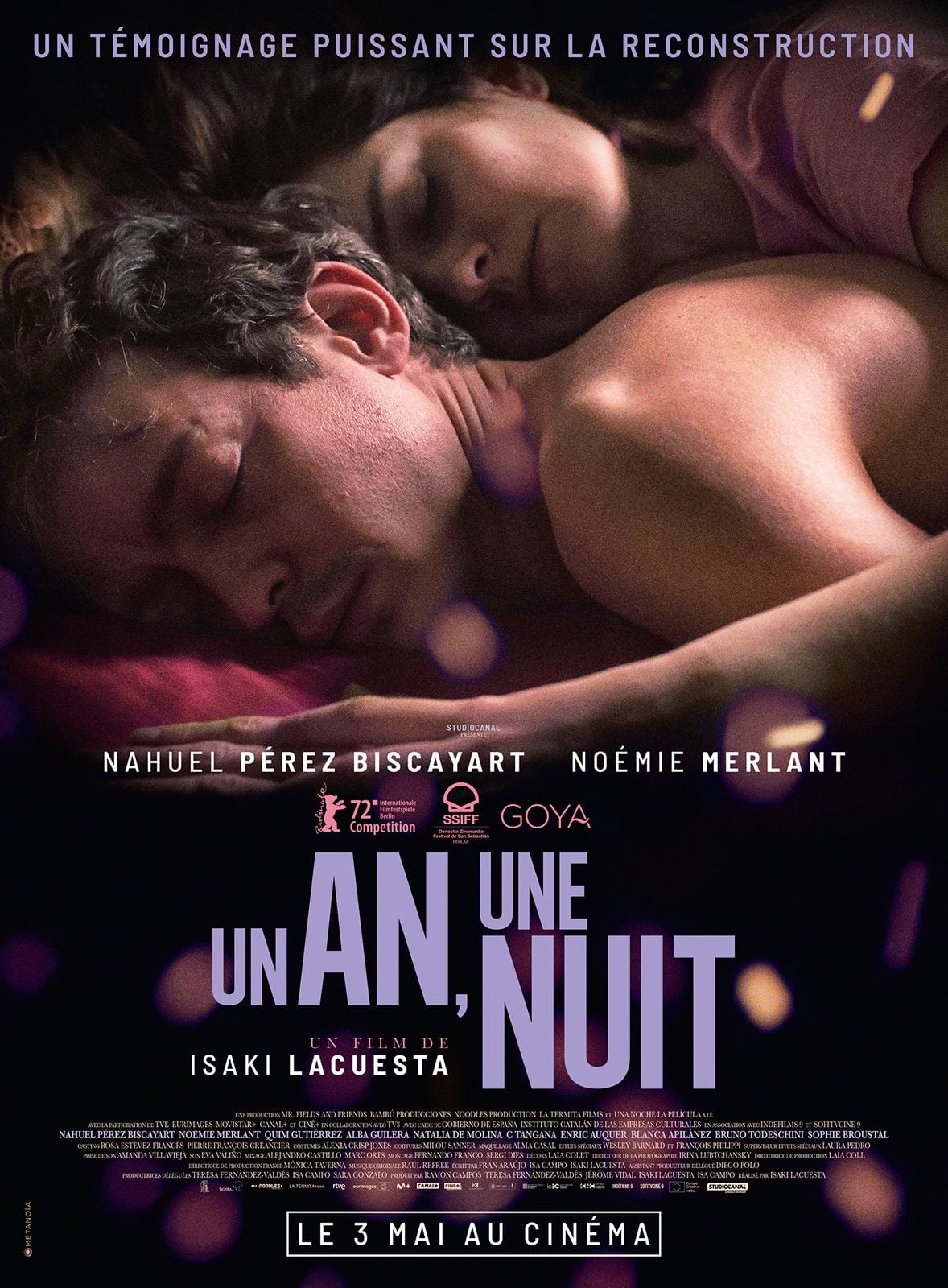 Un an, une nuit - Cover