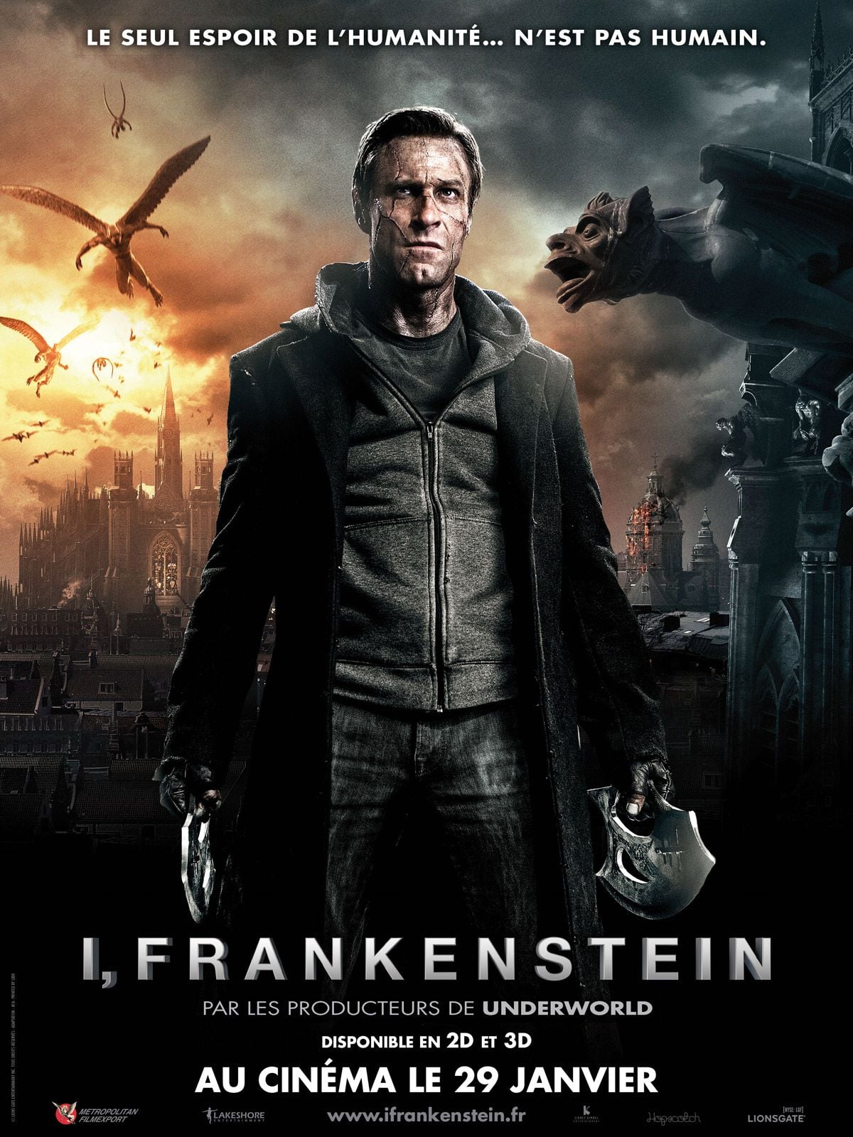 I, Frankenstein - Cover