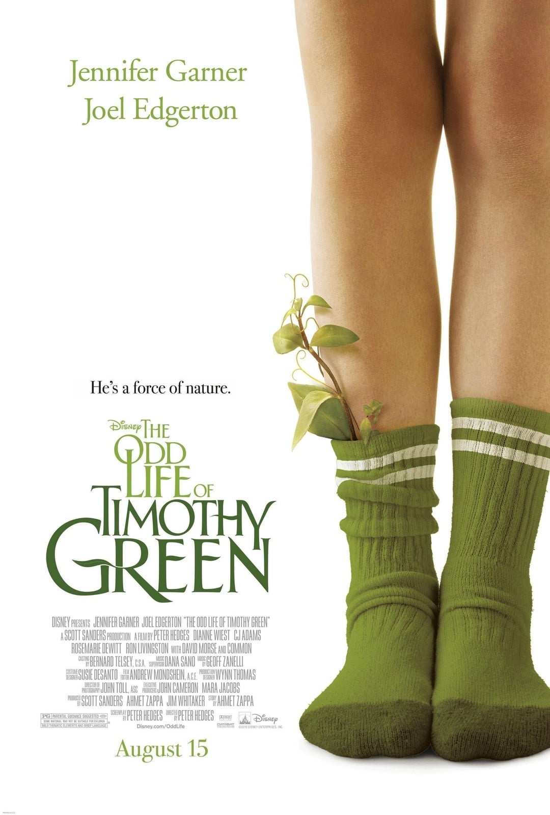 The Odd Life of Timothy Green - Cover