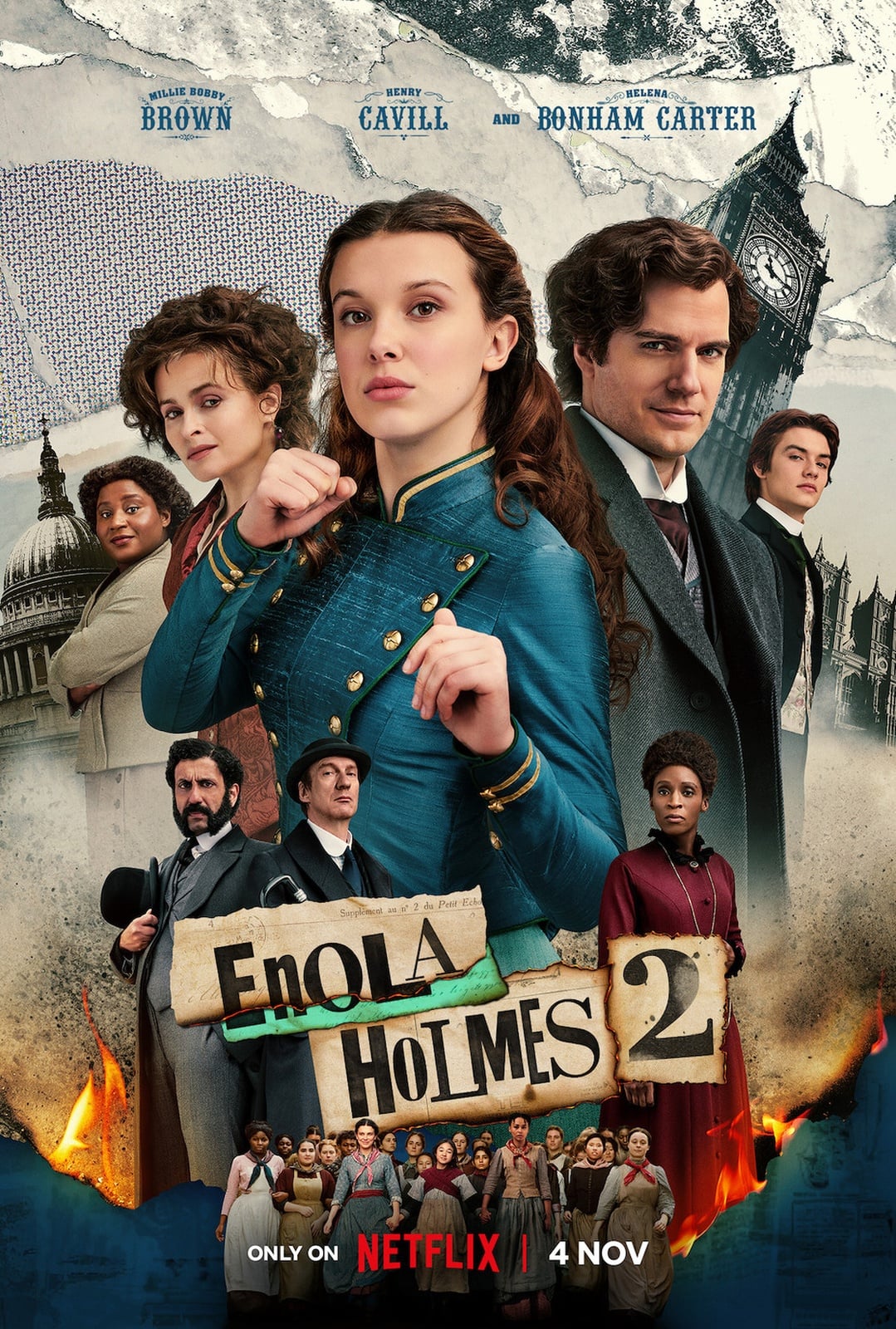 Enola Holmes 2 - Cover