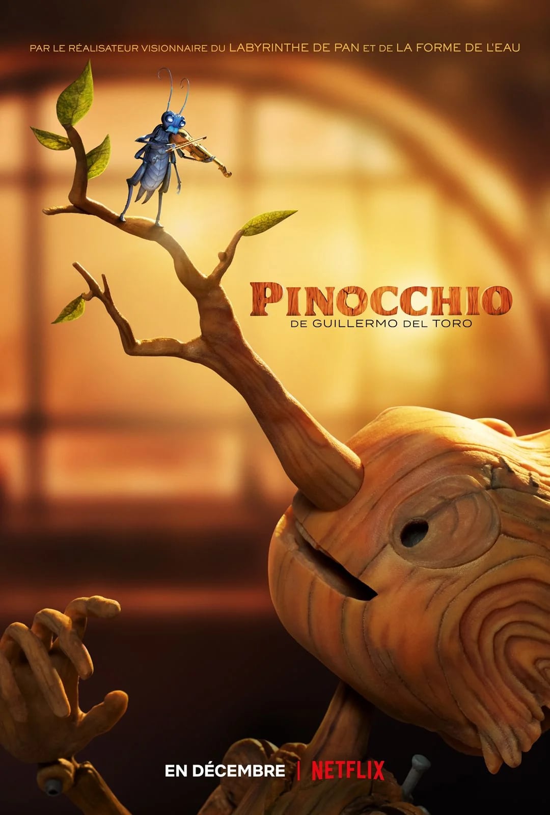 Pinocchio par Guillermo del Toro - Cover