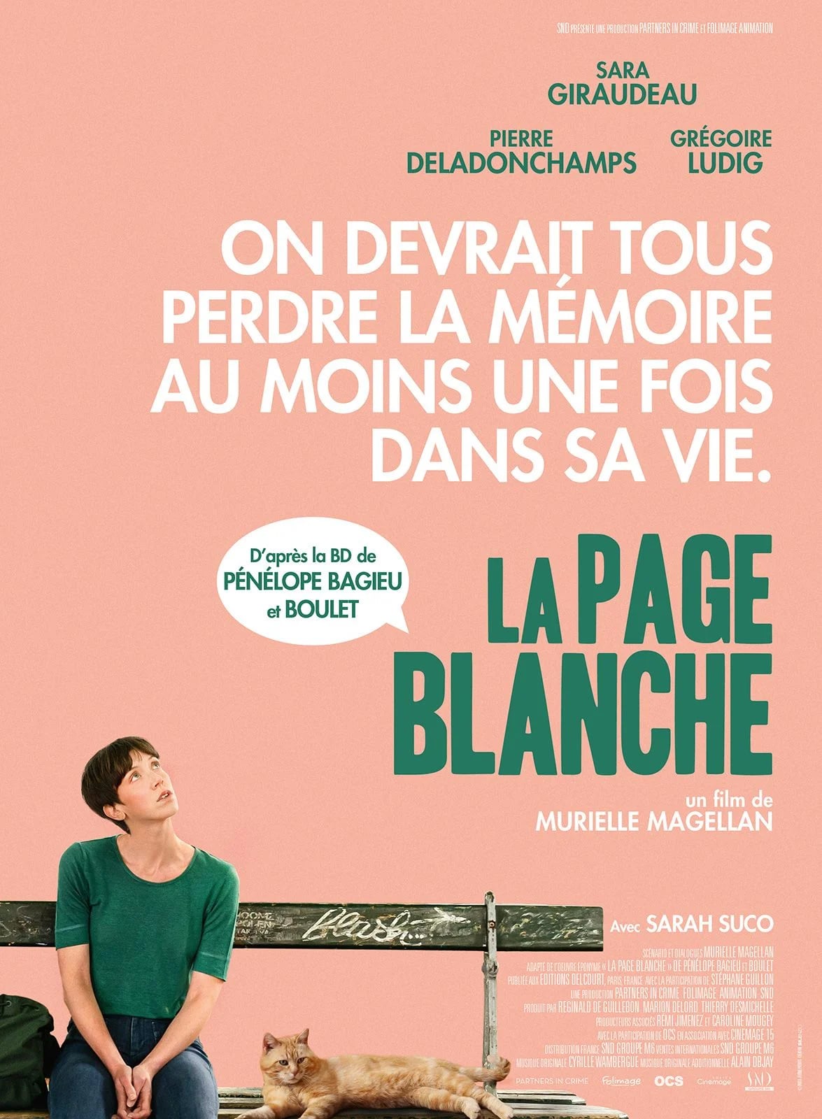 La Page blanche - Cover