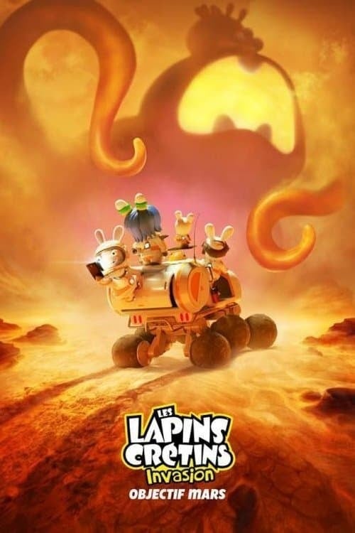 Les Lapins Crétins - Invasion : Objectif Mars - Cover