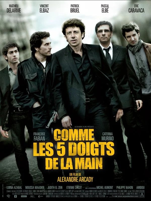 Comme les 5 doigts de la main - Cover