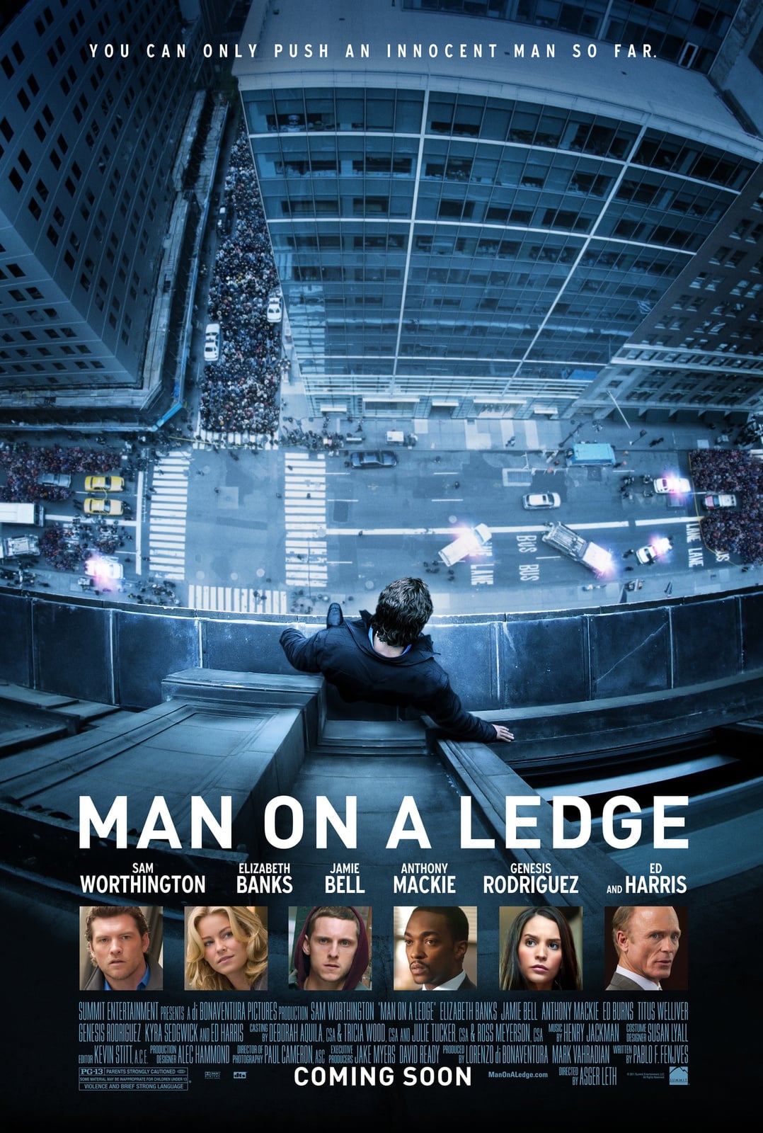 Man on a Ledge - Cover
