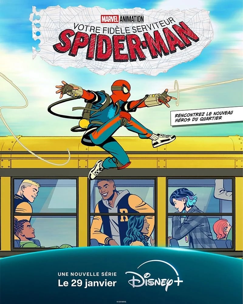 Votre fidèle serviteur Spider-Man - Cover