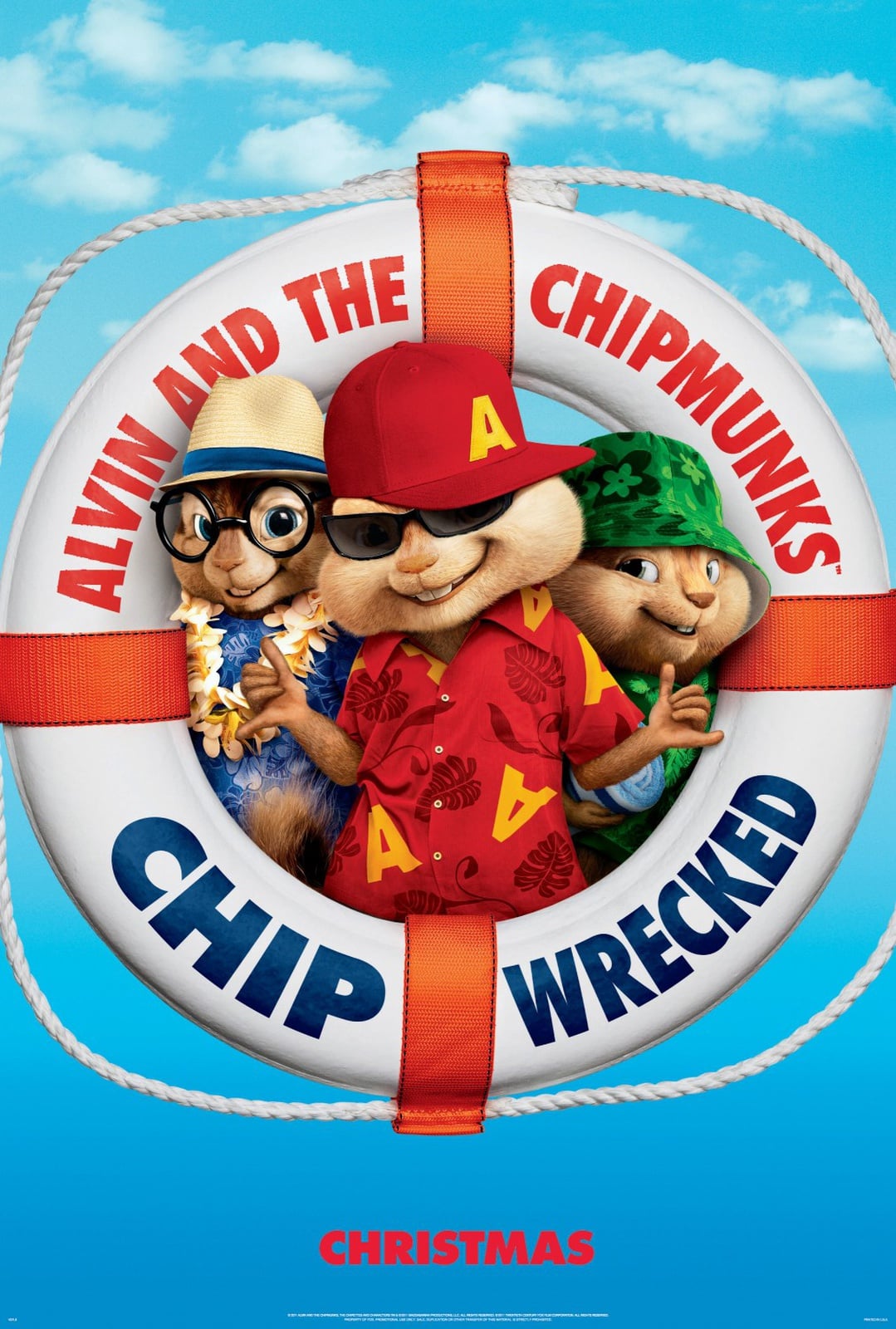 Alvin and the Chipmunks: Chipwrecked - Cover