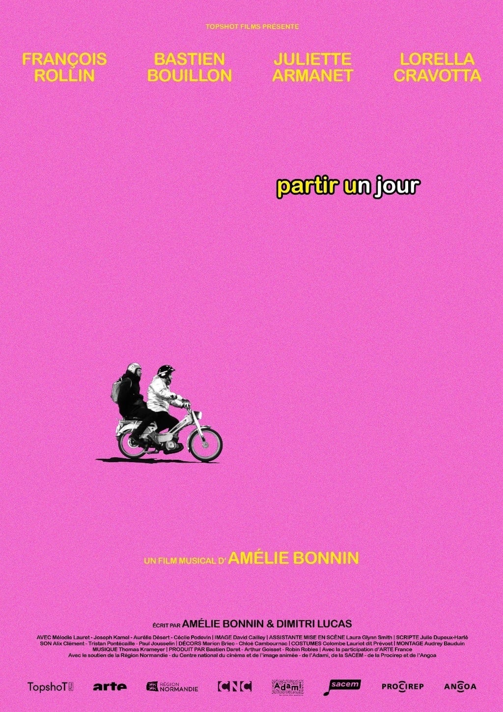 Partir un jour - Cover