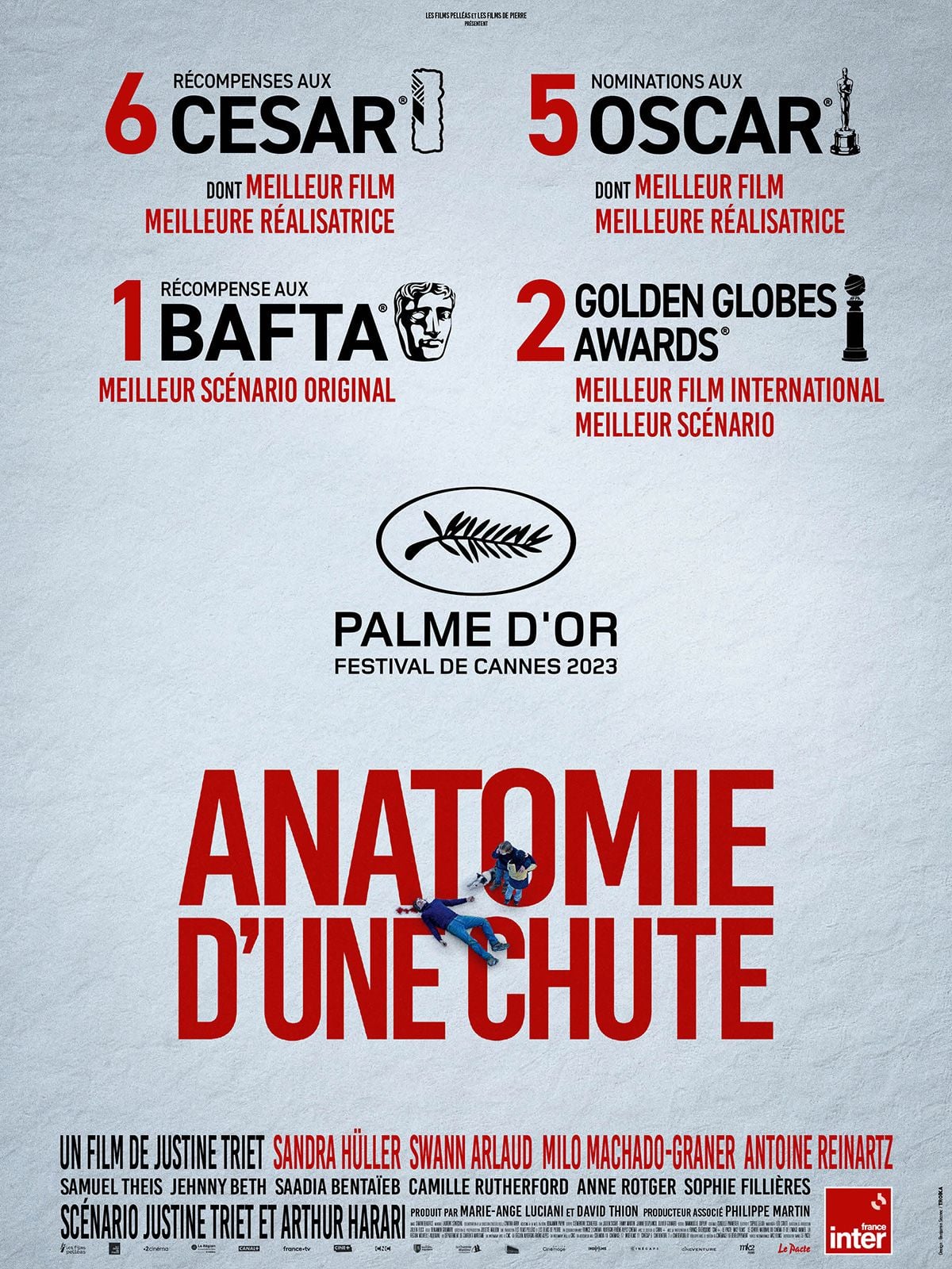 Anatomie d’une chute - Cover