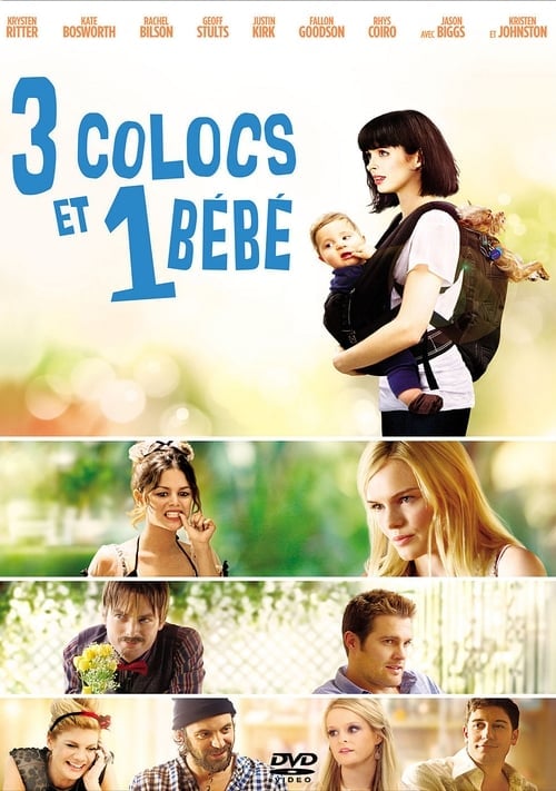 3 colocs et 1 bébé - Cover