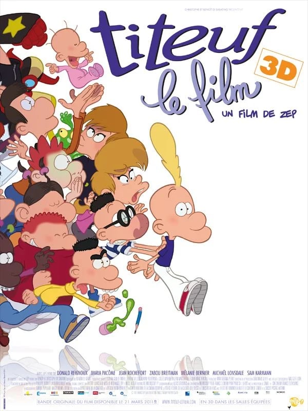 Titeuf, le film (3D) - Cover