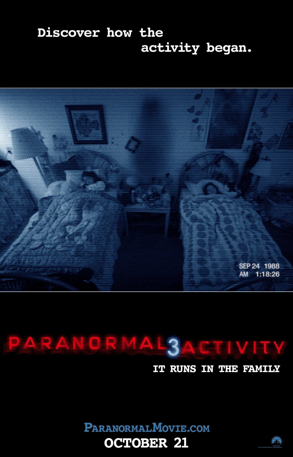 Paranormal Activity 3 - Cover