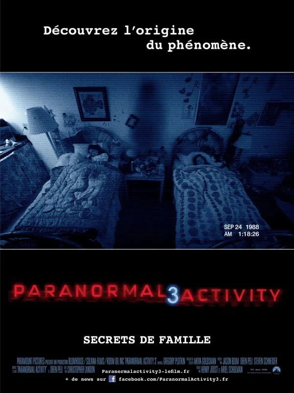 Paranormal Activity 3 - Cover