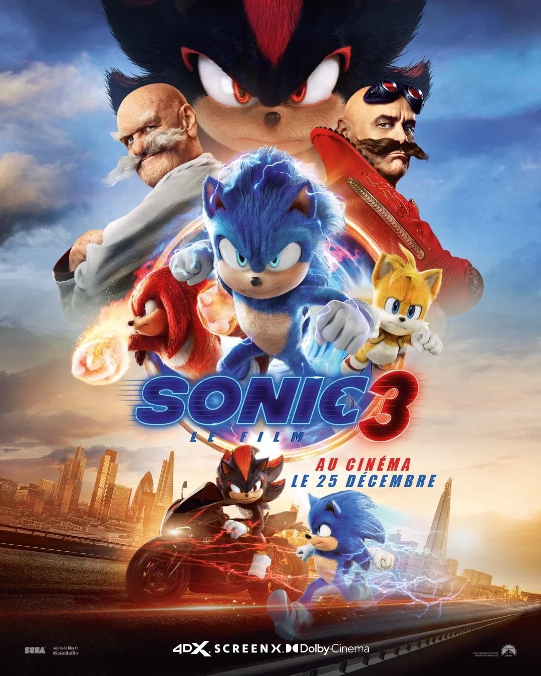Sonic 3 - le film - Cover