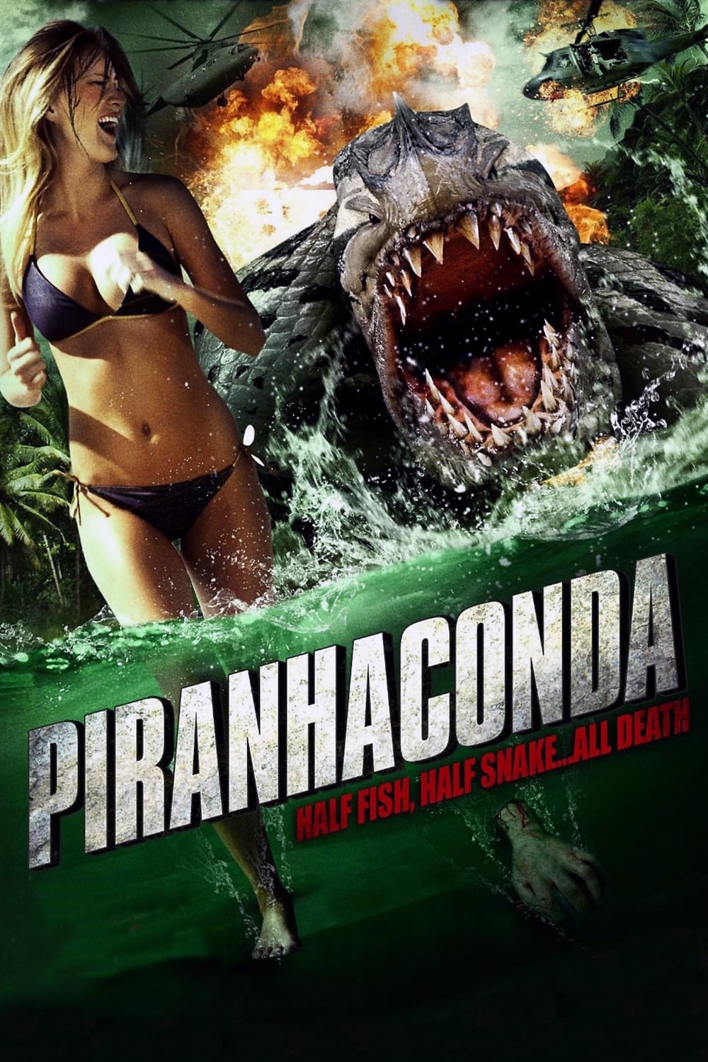 Piranhaconda - Cover