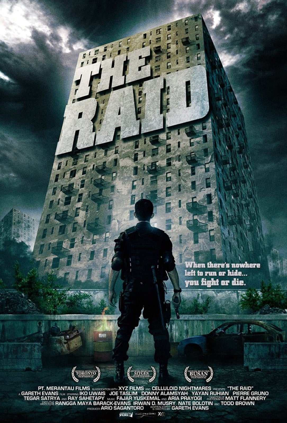 The Raid - Cover