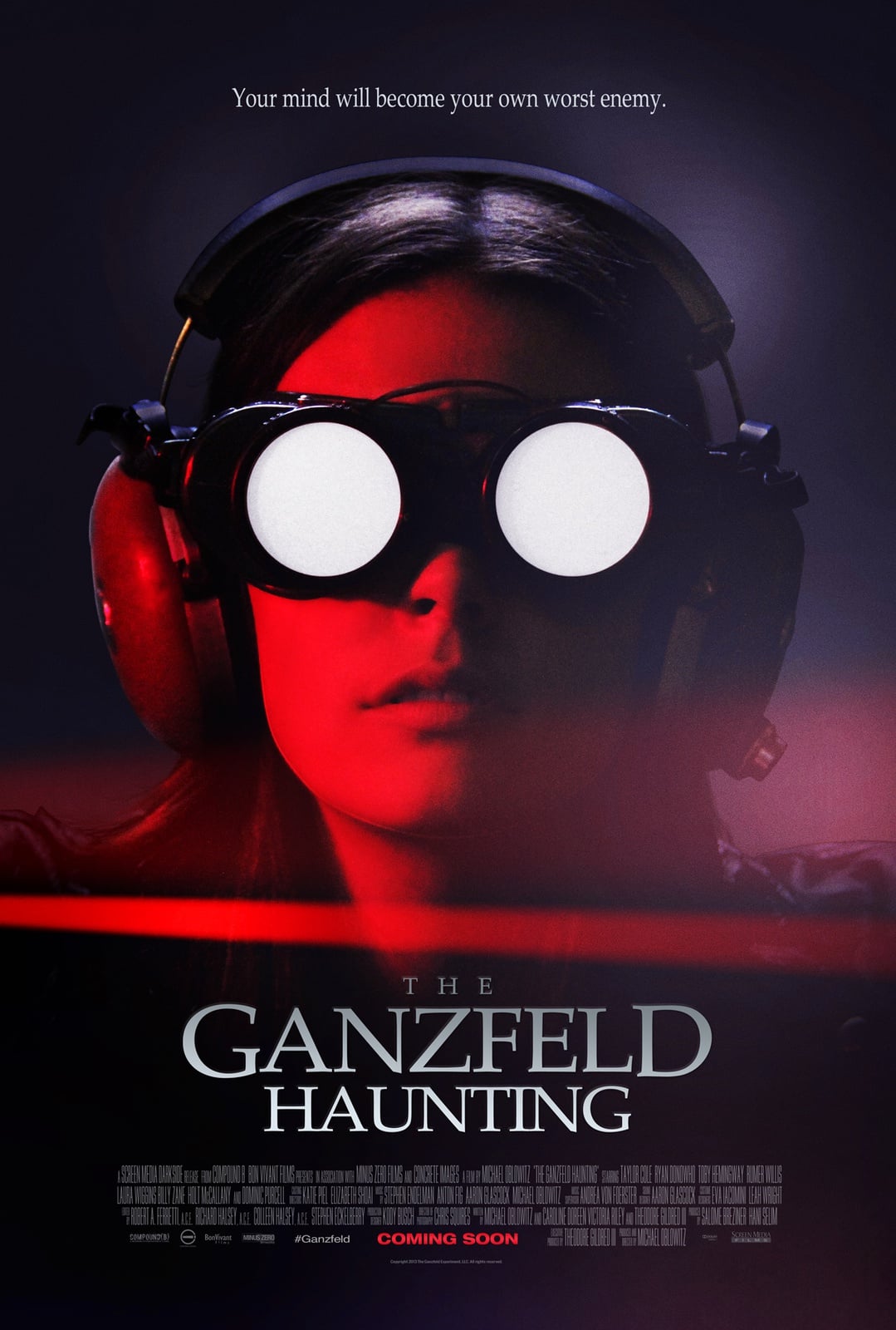 The Ganzfeld Haunting - Cover