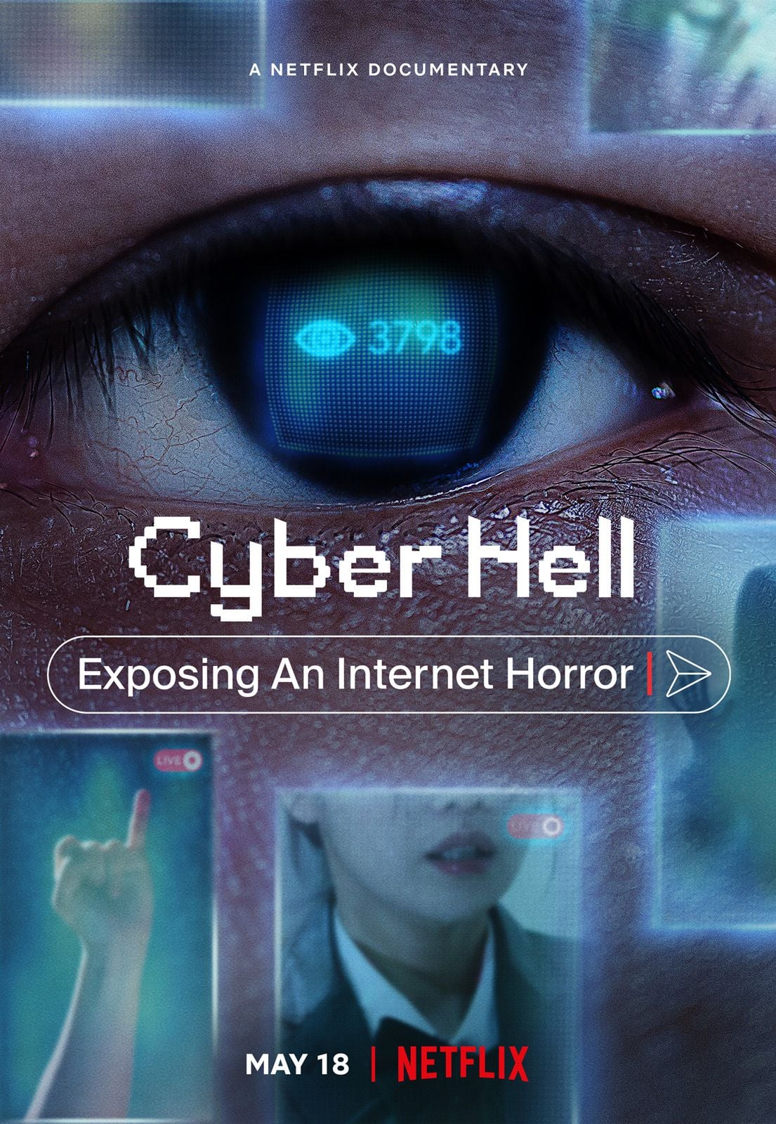Cyber Hell : Le réseau de l'horreur - Cover
