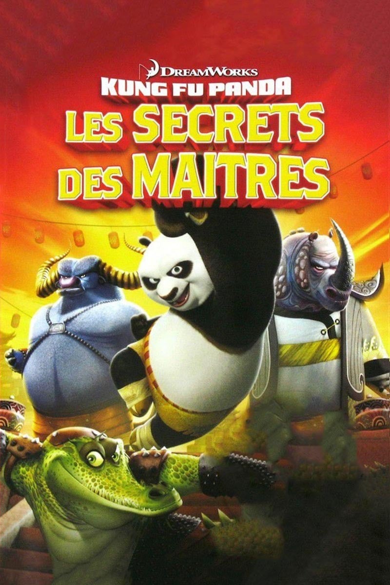 Kung Fu Panda : Les Secrets des Maîtres - Cover