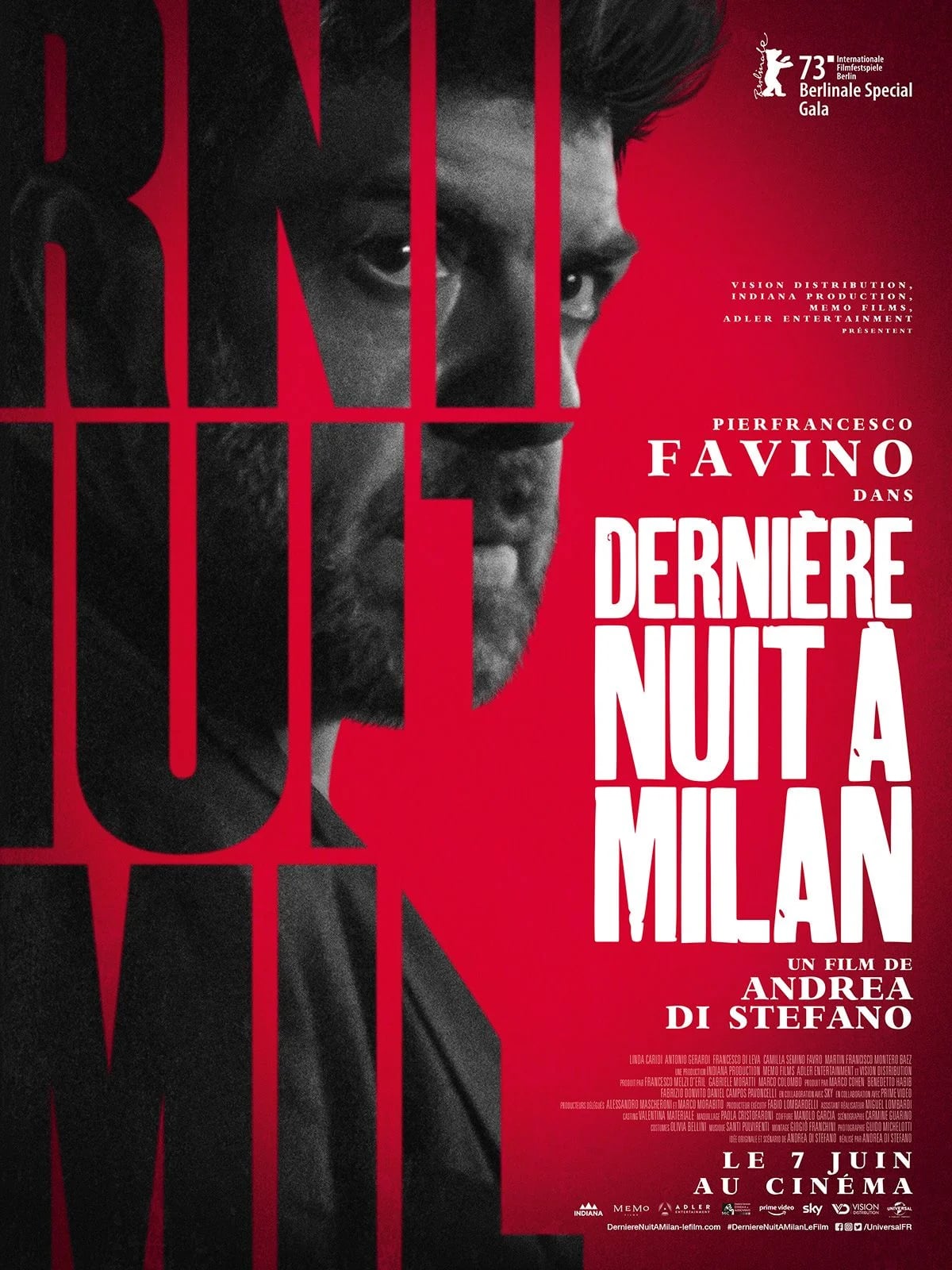 Dernière nuit à Milan - Cover