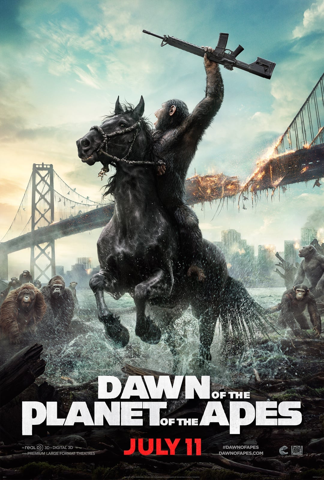 Dawn of the Planet of the Apes - Cover