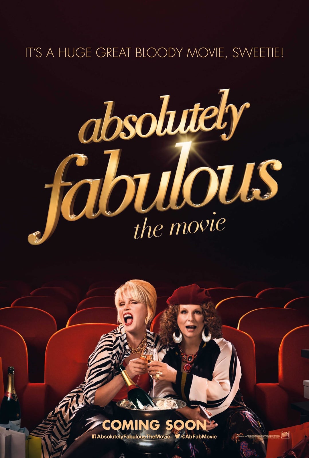 Absolutely Fabulous: The Movie - Cover