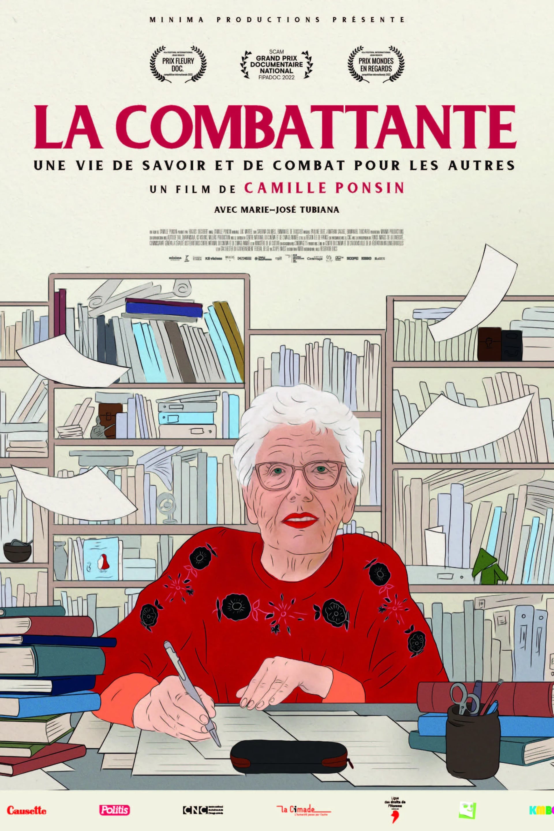 La combattante - Cover