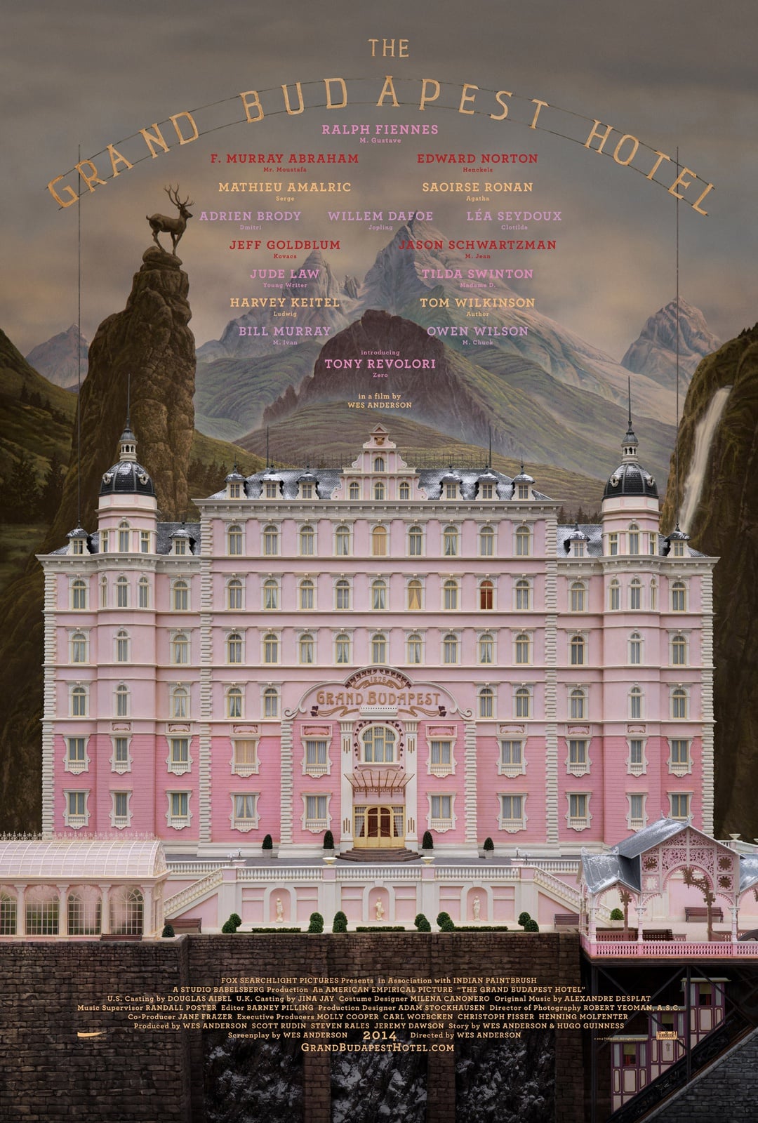 The Grand Budapest Hotel - Cover
