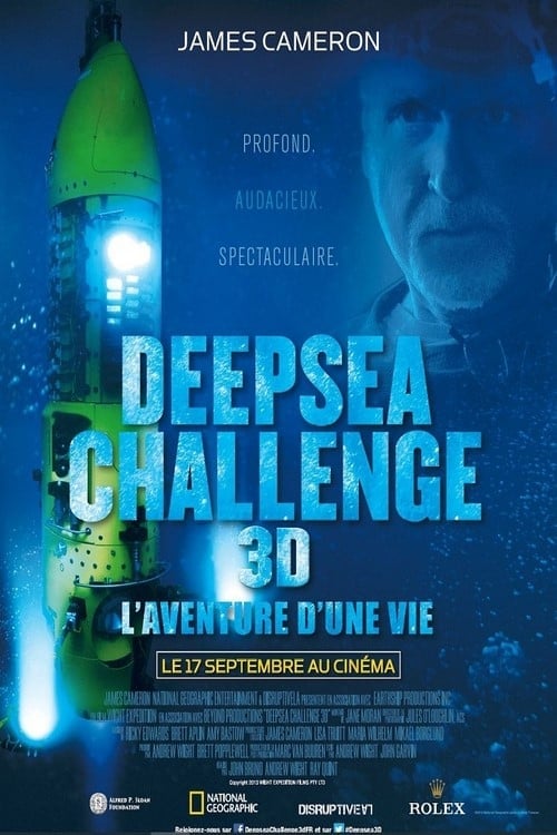 Deepsea Challenge 3D, l'aventure d'une vie - Cover