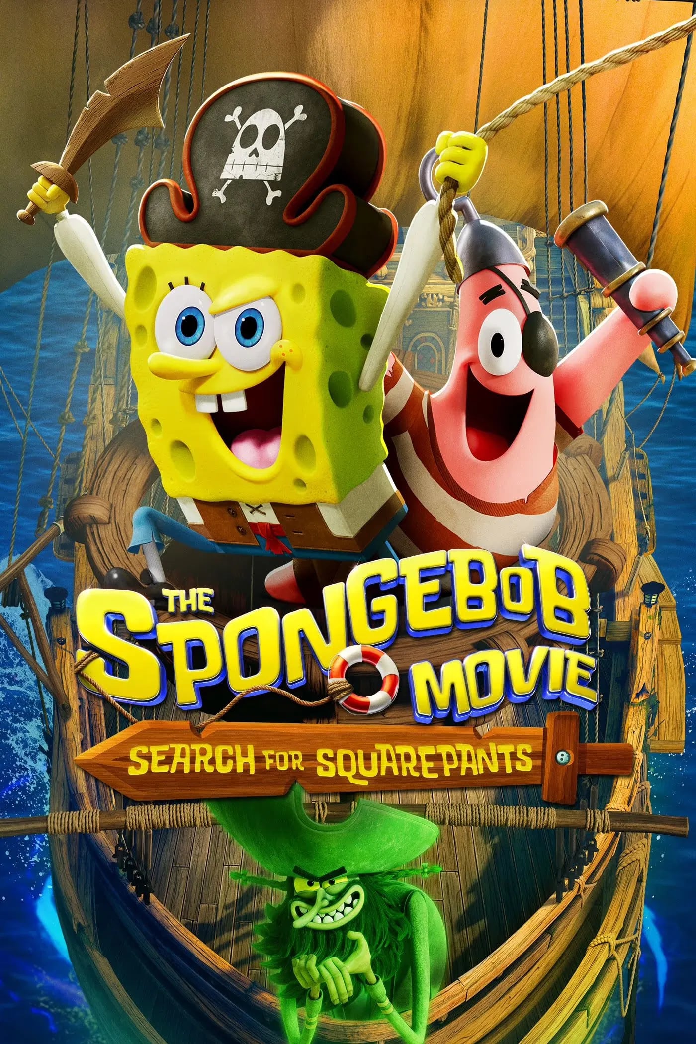 The SpongeBob Movie: Search for SquarePants - Cover