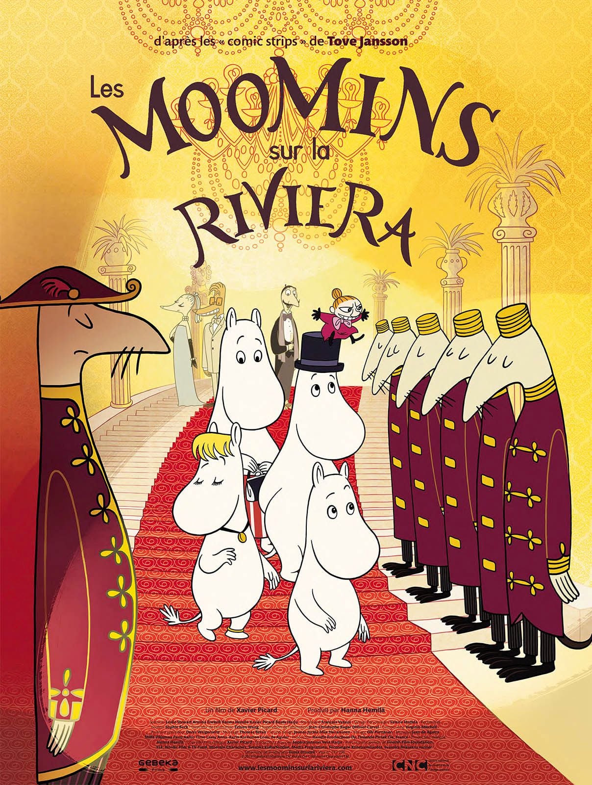 Les Moomins sur la Riviera - Cover