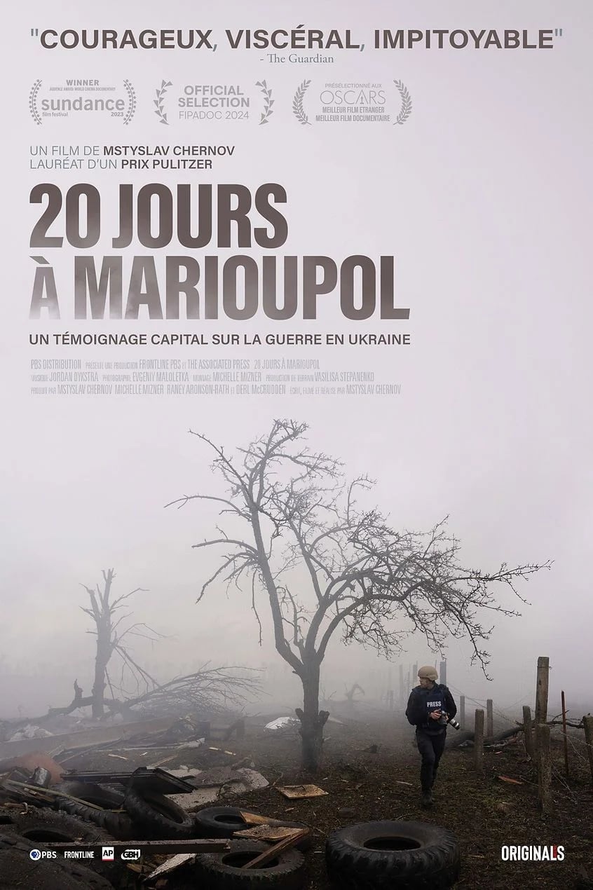 20 jours à Marioupol - Cover