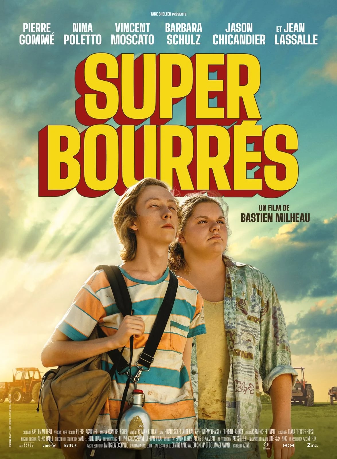 Super-bourrés - Cover