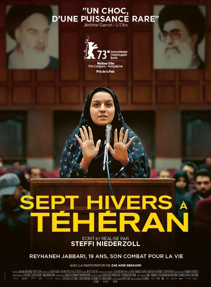 Sept hivers à Téhéran - Cover