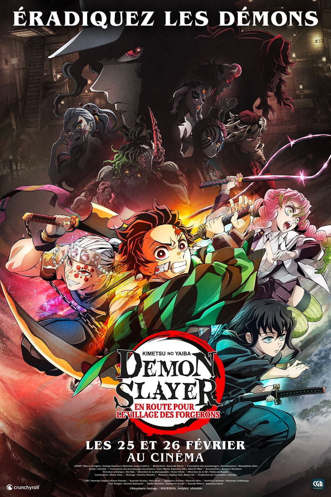 Demon Slayer : Kimetsu no Yaiba - En route pour le village des forgerons - Cover