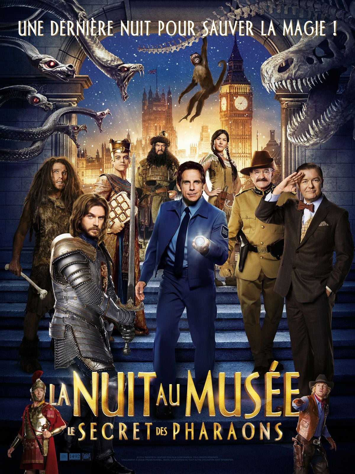 La Nuit au musée : Le Secret des Pharaons - Cover