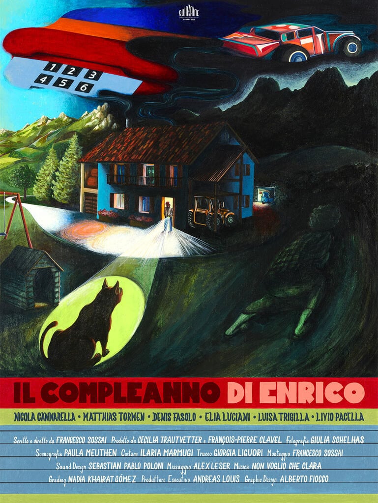 L'anniversaire d'Enrico - Cover