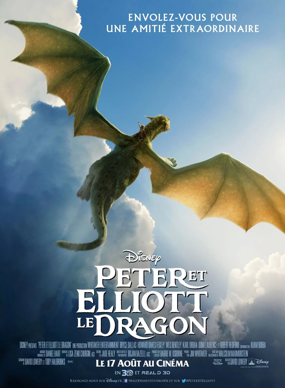 Peter et Elliott le dragon - Cover