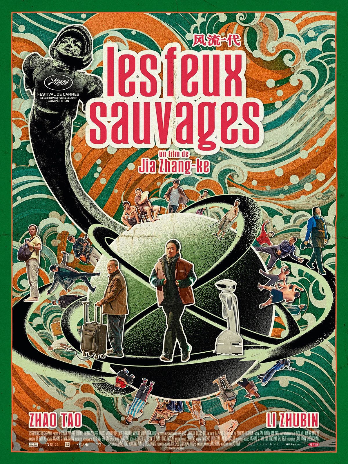 Les Feux sauvages - Cover