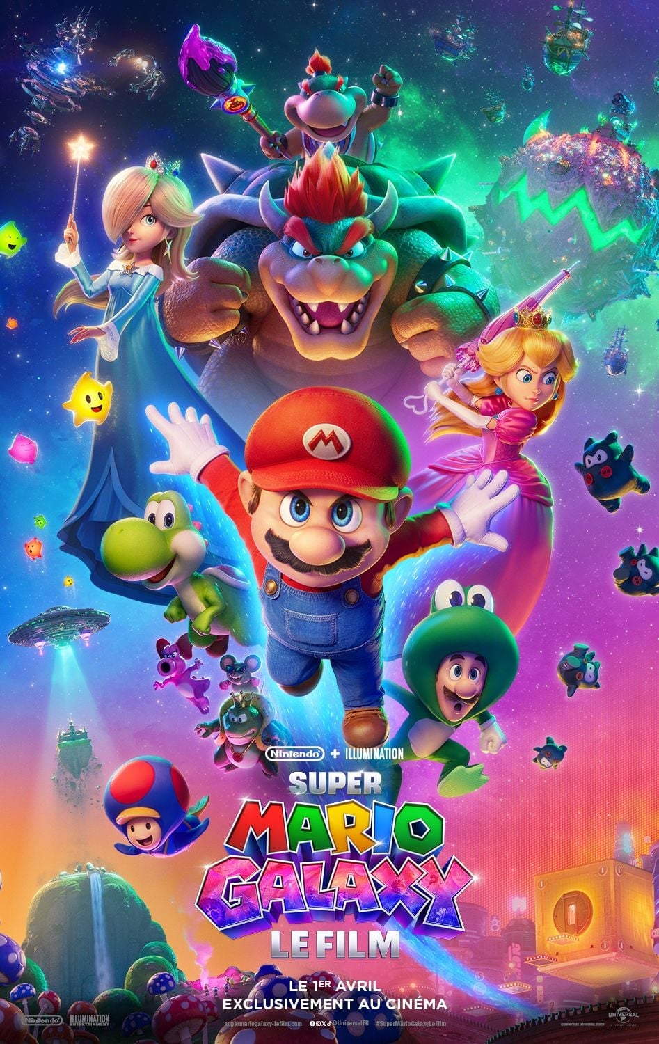 Super Mario Galaxy Le Film - Cover