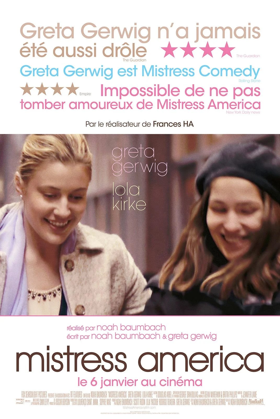 Mistress America - Cover