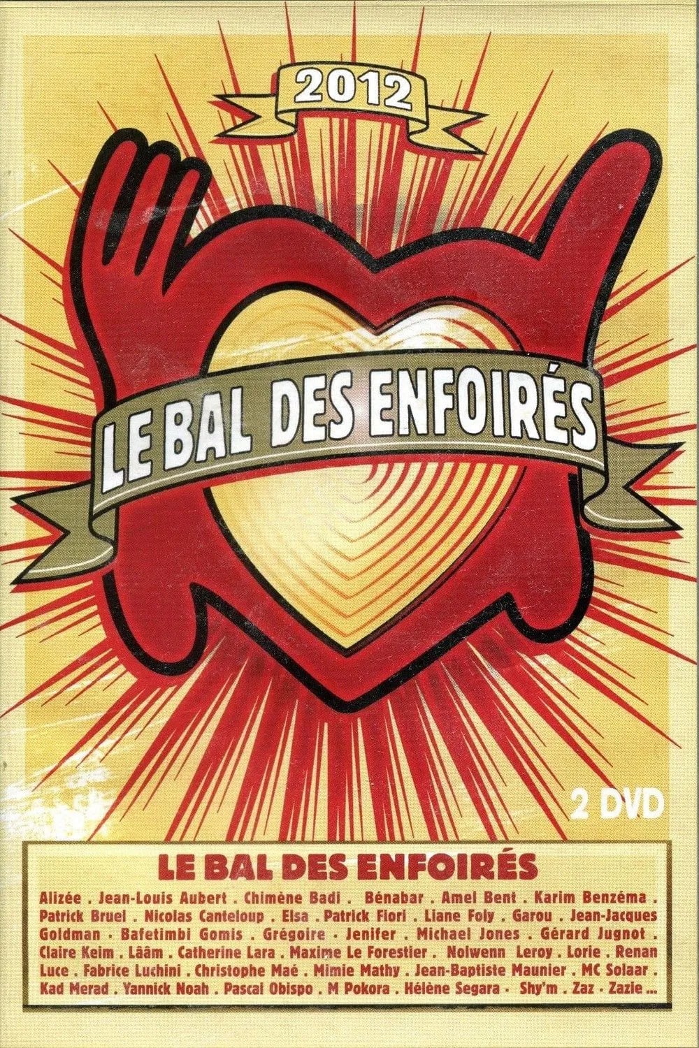 Les Enfoirés 2012 - Le Bal des Enfoirés - Cover